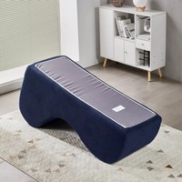 Fauteuil de yoga moderne en velours avec éponge haute densité - Conception portable pour adultes, idéal pour les hôtels et appartements