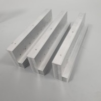 Profilé d'extrusion en aluminium industriel personnalisé avec insert en cuivre, dissipateur thermique 40 mm, boîtier B20B, radiateur de refroidissement