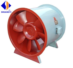 Ventilateur axial <span class=keywords><strong>d</strong></span>'extraction à haute résistance thermique avec cadre robuste de 12 pouces et 20 pouces pour les sous-sols des centres commerciaux - Product Image 1