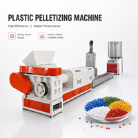 Ligne de granulation de déchets EPE à haute efficacité, granulateur à vis simple pour coton perlé, vente directe d'usine