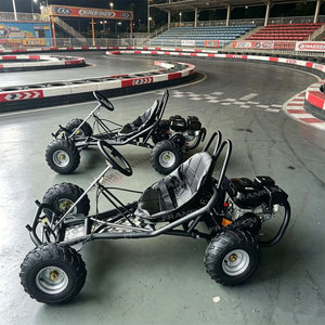 Karts de location extérieurs pour parcs d'attractions, 4 temps, 45 km/h, accélération par pédale, mini-voitures de karting pour aire de jeux - Product Image 3