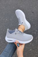 Zapatillas Deportivas Transpirables con Plataforma de Amortiguación de Aire, Logotipo Personalizado OEM ODM, Ligeras, de Malla, con Plataforma, Casuales, para Exteriores