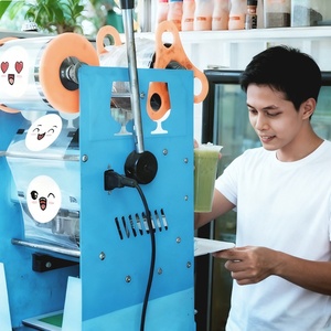 Customized Print Logo Sealing Film <b>Roll</b> Pp Plastic Heat Seal Film Boba <b>Bubble</b> Tea Plastic Cup Sealing Film OEM/ODM - Product Image 4