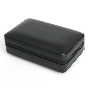 Cigar Leather Pouch Cigar Bags Travel Cigar Case Bag Genuine PU Leather Cigar Pouch Box For 4 Finger Travel Cigar Case