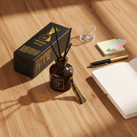 Diffuseur de parfum d'ambiance pour hôtel et maison, longue durée, senteur lavande, sans BPA, en verre, sans alcool, à base d'huile