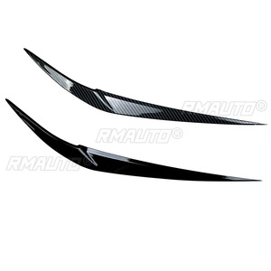 For BMW X1 F48 2015+ Body Kit Auto <b>Head</b> Light Lamp Eyelids Eyebrow Headlight Decoration Car <b>Styling</b> Trim Car Accessories - Product Image 6