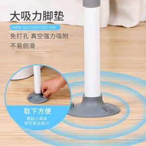 Barre d'appui WC KS réglable en hauteur, main courante de sécurité anti-basculement pour personnes âgées avec fixation par ventouse - Product Image 4