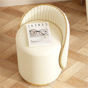 slim fit dress slacks Beige 3/4-Drawers Dressing Table Faux Leather Make-up Vanity Desk main image 0