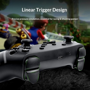 Nouvelle manette de jeu sans fil pour NS PRO <span class=keywords><strong>SWITCH</strong></span> Android/iOS/PC avec détection de mouvement six axes, vibration et éclairage RVB - Product Image 3