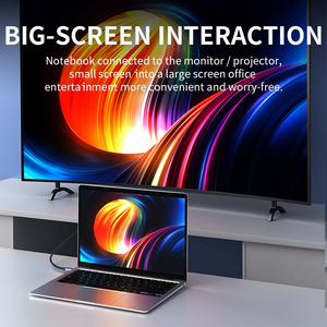 Adaptateur de câble USB Type C vers <span class=keywords><strong>HDMI</strong></span> de haute qualité 4k 30hz compatible <span class=keywords><strong>Thunderbolt</strong></span> <span class=keywords><strong>3</strong></span> <span class=keywords><strong>HDMI</strong></span> pour téléphone vers TV USB C vers <span class=keywords><strong>HDMI</strong></span> - Product Image 3