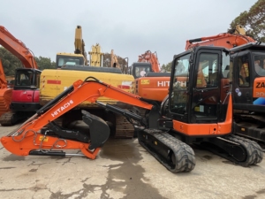 Mini pelle hydraulique d'occasion 5.5 tonnes Japon Hitachi Zx55u Zx55USR-5A Zaxis 55 à bas prix Hitachi Zx55 de haute qualité - Product Image 6
