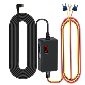 3-core step-down <b>cable</b> 12V/24V to 5V 3A automotive step-down <b>cable</b> digital <b>display</b> parking monitoring power <b>cable</b> L154 - Product Image 1