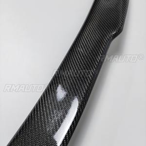 Alerón trasero de fibra de carbono real para Cadillac CT5, alerón de techo, alerón de maletero, kit de carrocería, accesorios para coche - Product Image 5