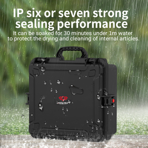 <span class=keywords><strong>Valise</strong></span> portable étanche, boîte à outils, accessoire, montre, étui en plastique pour arme à feu, équipement photographique, étui de transport protecteur avec mousse - Product Image 4
