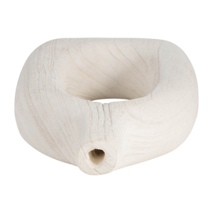 Vaso in Legno di Paulownia Intagliato per Arredamento Soggiorno, Vaso Casual per Fiori per Casa, Camera da Letto, Ufficio - Product Image 6
