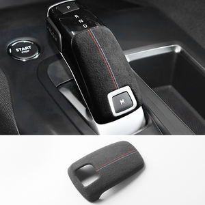 Per <span class=keywords><strong>Peugeot</strong></span> 508 2008 4008 5008 Finiture Adesive in Alcantara per Cuffia Pomello del Cambio Accessori Interni per Tuning - Product Image 5