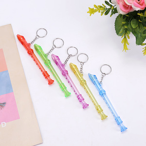 Mini <span class=keywords><strong>flauta</strong></span> de color lista para el fabricante, equipo de música para niños, suministro de juguetes de plástico para puesto callejero - Product Image 3
