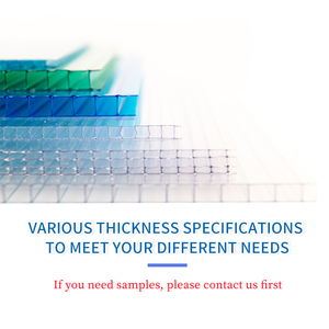 แผ่นโพลีคาร์บอเนตโครงสร้าง x UV 20มม. สำหรับเรือนกระจกในสวนขนาดเล็ก - Product Image 4