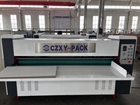 Nouvelle machine à découper et à rainurer à lame fine semi-automatique, largeur de travail de 2000 à 3000 mm pour la découpe et le rainurage du carton