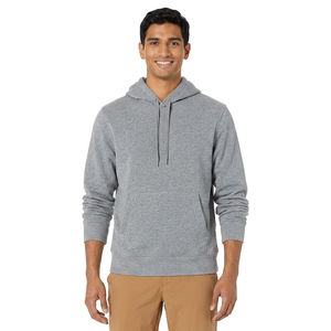 Winter Blending Style 100% Cotton <b>Velour</b> Half Zip Oversized Eco-Friendly Heavyweight Fashion Hoodies <b>Sweatshirts</b> for Men Women - Product Image 1