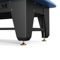 Mt Thera 4 Moteurs Électrique Haute Réglable Ascenseur Puissance Bariatrique Hi-Lo Table de Thérapie de Réhabilitation avec Base Métallique en Acier