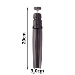 Mini trépied avec rotule 1/4 bon marché, trépied <span class=keywords><strong>compact</strong></span> de support de bureau de table avec vis de 1/4 "pour lumière de bâton, lumière <span class=keywords><strong>photo</strong></span> de poche - Product Image 2