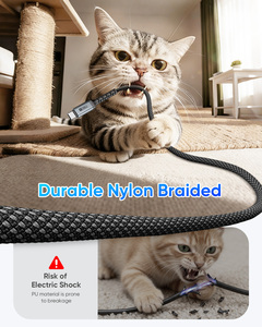 Ready to Ship SUNGUY CE Certified USB C 240W 0.6m Cable de carga USB Fast Charging USB Data Cable for Mobile Phone and Car - Product Image 6