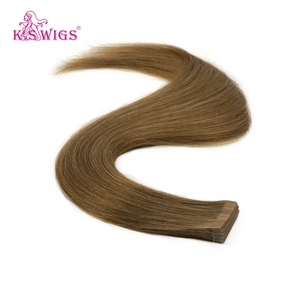 Extensiones de Cabello Humano Remy 100% Invisibles con Cinta Adhesiva, Doble Trama, Pre-encintadas, 2.5g/Hilo, 20 Pulgadas, Brillo Natural, Calidad de Salón - Product Image 6