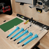 Température réglable Kit de stylo de coupe de mousse électrique bricolage couteau chaud adaptateur de coupe de styromousse batterie pour la coupe de mousse artisanale