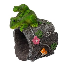 DÉCORATION DE JARDIN EN RÉSINE EXTENSIONS DE GOUTTIÈRE EN RÉSINE FIGURINE DE GRENOUILLES <span class=keywords><strong>EXTENSION</strong></span> DE GOUTTIÈRE - Product Image 1