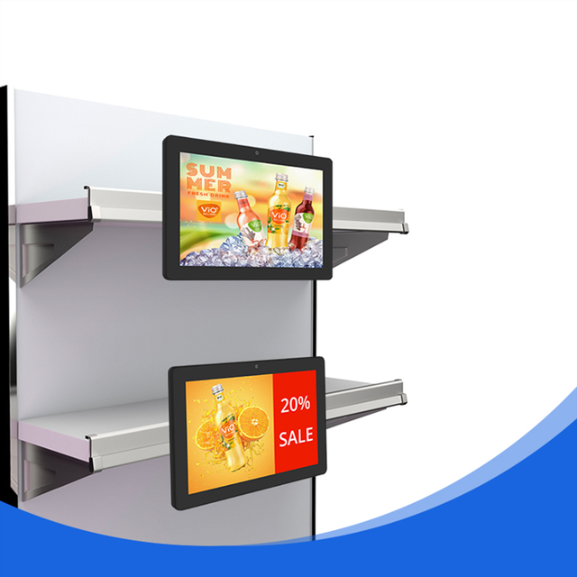 10.1 Inch Advertising Tablet Wall Mount Poe Android 11 LCD Commercial Display Tablet Touch Screen for Supermarket and Retail