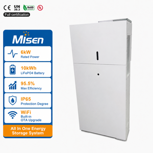 Sistema de Almacenamiento de Energía Doméstico Todo en Uno Misen de 6KW 10KWh, Batería Solar con Energía de Respaldo Híbrida - Product Image 4
