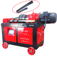 Machine à fileter les barres rondes à haute efficacité, nouvelle machine à rouler pour la fabrication de barres d'acier, pour le filetage des barres d'armature