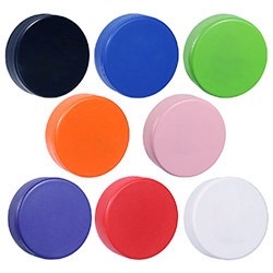 Discos de Hockey de PU Lavables y Ecológicos con Logotipo Personalizado, Impresos con Serigrafía, Juguetes Promocionales de Espuma para Aliviar el Estrés, para Seguros - Product Image 6