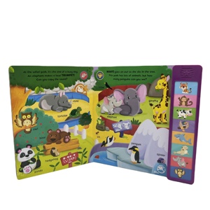 OEM giocattoli educativi per bambini <span class=keywords><strong>libri</strong></span> per bambini suoni di animali lettura elettronica audio bordo audio servizio di stampa di <span class=keywords><strong>libri</strong></span> - Product Image 2