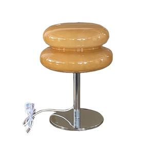 Lampe de table électrique moderne en verre style champignon, œuf et hamburger, veilleuse, cadeau idéal pour bureau et comptoir de bar, décoration intérieure - Product Image 2