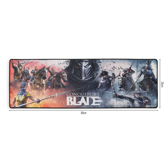Easy Roll up Customizable Extended Keyboard Mouse Pad Long Non Slip Stitched Edge Mat for Office Gaming Daily Use in Stock
