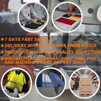 Construction respirante à manches réfléchissantes vêtements de travail uniformes vêtements de travail chemise et pantalon