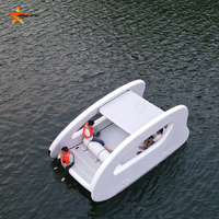 Prix usine populaire catamaran croisière ponton Portable bateau pliable gonflable électrique maison bateau pour les jeux d'eau