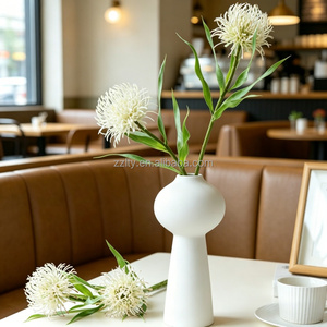 Flor Artificial Realista de Alta Calidad, Protea de Tallo Único, para Decoración del Hogar, Fotografía de Bodas - Product Image 1
