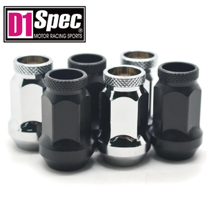 น็อตล้อรถยนต์เหล็กหลอมขึ้นรูปทรงหกเหลี่ยมขนาด 17 มม. สีดำมาตรฐานอุตสาหกรรม ป้องกันสนิม สำหรับผู้จัดจำหน่ายรถยนต์ M12 x 1.5 - Product Image 1