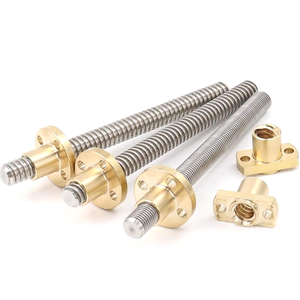 Tornillo trapezoidal CNC de acero inoxidable T8 T10 T12 T14 <span class=keywords><strong>T16</strong></span> T20 304 para tornillo de bola CNC de impresión 3D - Product Image 3