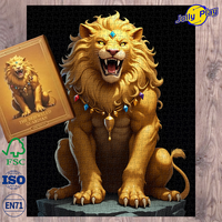 Puzzles personnalisés pour enfants, 1000 pièces, jouets DIY, jeux miniatures, puzzles en papier 3D pour enfants