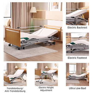 Cama Eléctrica Ajustable de Lujo para Cuidado Médico en el Hogar, Uso Hospitalario, Residencias y Centros de Asistencia, Tecforcare, 185 kg Máx. - Product Image 4