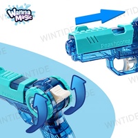 Pistolet à eau transparent mini ODM OEM WANNA MAGIC avec tir simulé, jouet aquatique d'été pour enfants pour piscine extérieure
