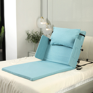 Respaldo Eléctrico Ajustable <span class=keywords><strong>para</strong></span> <span class=keywords><strong>Cama</strong></span> con Barandilla, Colchón Elevador Plegable <span class=keywords><strong>para</strong></span> Pacientes Postrados, Equipo de Cuidado en el Hogar - Product Image 2