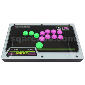 RAC-J800B Alle Knoppen Hitbox Stijl Sq Arcade Joystick Fight Stick Sanwa OBSF-24 30 Artwork Voor Video Game Controllers Ps4/3/Pc - Product Image 6