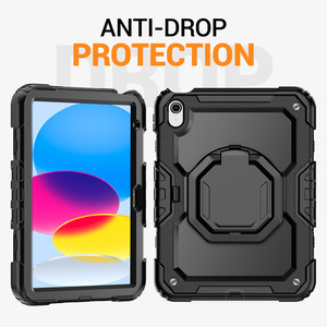 Funda Protectora de TPU para iPad Pro <span class=keywords><strong>11</strong></span> y <span class=keywords><strong>11</strong></span>.ª Generación con Diseño Resistente a Caídas, Soporte Giratorio y Funciones Portátiles - Product Image 2