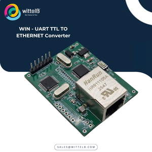Convertisseur WIN UART TTL vers Ethernet pour une communication UART vers TCP/UDP transparente, permettant la surveillance à distance et l'automatisation des systèmes IoT industriels - Product Image 2
