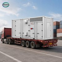 Sistem Penyimpanan Baterai LiFePO4 1.2MWh 768V Terkontainerisasi 6058x2438x2896mm dengan EMS